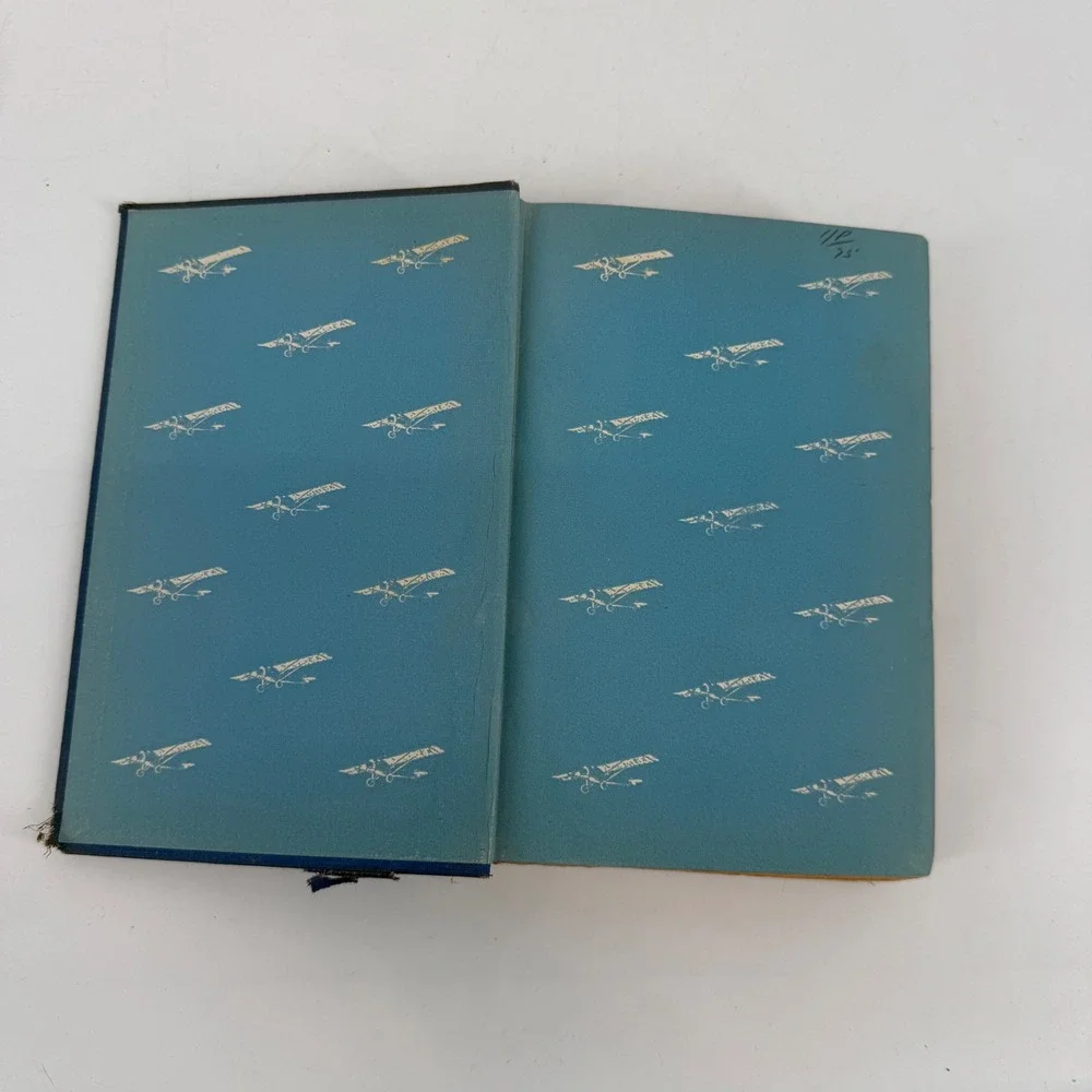 WE Charles Lindbergh 1927 Grosset & Dunlap Vintage Aviation Book Spirit St Louis